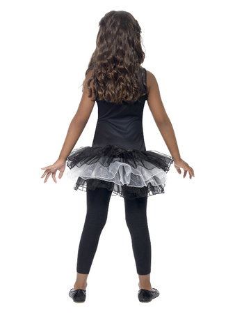 STRÓJ SZKIELETOR DZIEWCZYNKA TIUL