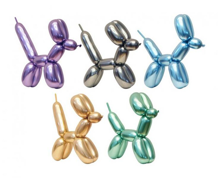 BALONY DO MODELOWANIA PLATYNOWE MIX KOLORÓW 50 SZT.