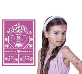 SZABLON DO MAKIJAŻU KSIĘŻNICZKA 14X20 CM