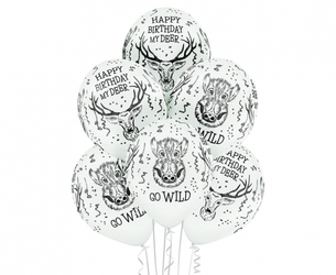 BALONY WILD BIRTHDAY 6 SZT