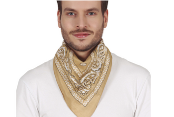 JASNOBRĄZOWA CHUSTKA KOWBOJA