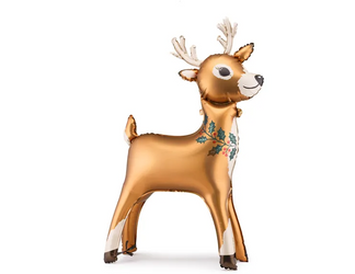 BALON FOLIOWY STOJĄCY RENIFER 65 X 105 CM