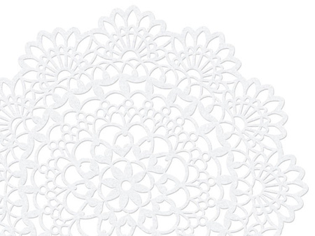 Dekoracje papierowe Rozeta, 4cm (1 karton / 50 op.) (1 op. / 10 szt.)