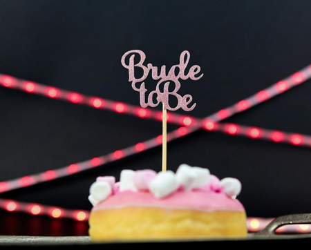 PIKERY NA BABECZKI WIECZÓR PANIEŃSKI RÓŻOWE 12 SZT