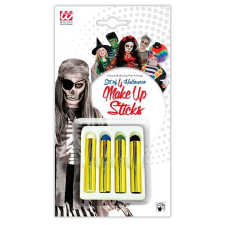 KREDKI DO MALOWANIA CIAŁA 4 SZTUKI