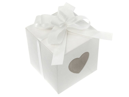 Wstążki ściągane, biały, 1cm (1 op. / 50 szt.)