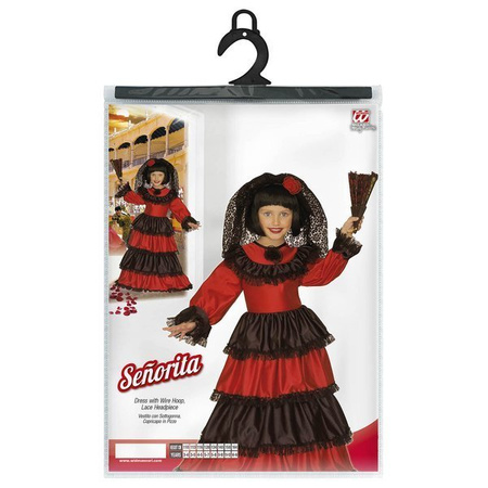 STRÓJ DZIECIĘCY HISZPANKA SENIORITA