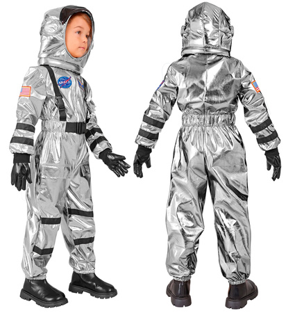 STRÓJ MAŁY ASTRONAUTA SREBRNY