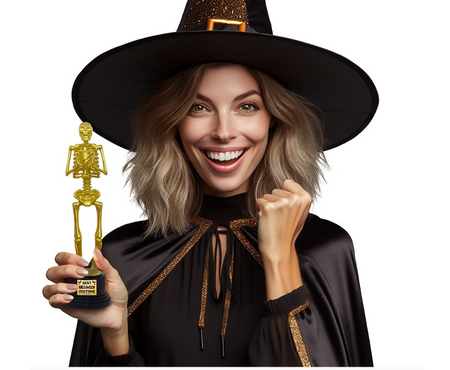 NAGRODA NAJLEPSZY KOSTIUM HALLOWEEN STATUETKA