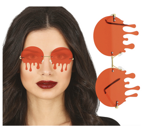 OKULARY ZAKRWAWIONE HALLOWEEN