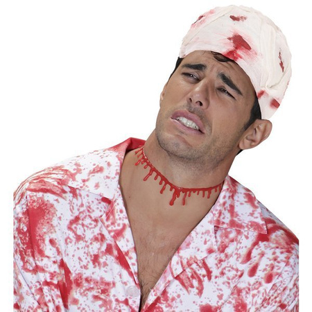 ZAKRAWIONY BANDAŻ HALLOWEEN