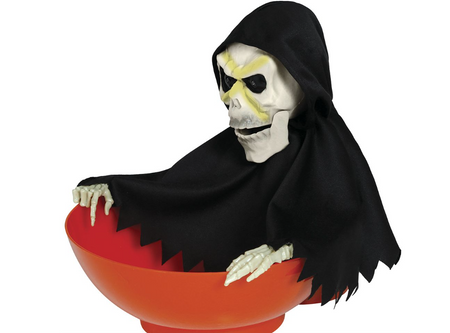 HALLOWEENOWA MISKA ZE SZKIELETEM 24 X 23 CM