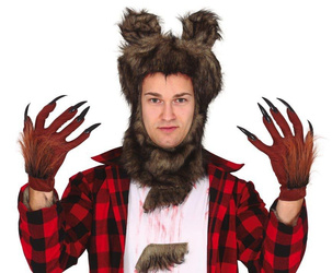 RĘKAWICZKI WILKOŁAKA ZE SZPONAMI