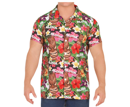 KOSZULA HAWAJSKA KWIATY ALOHA
