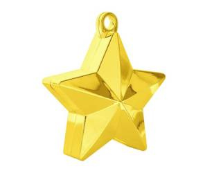 CIĘŻAREK DO BALONÓW GWIAZDKA ZŁOTA