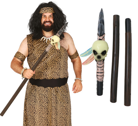 WŁÓCZNIA JASKINIOWCA 120 CM