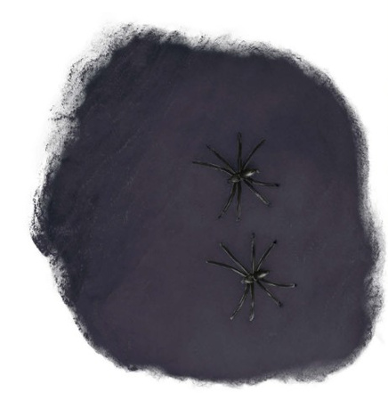 PAJĘCZYNA CZARNA Z PAJĄKAMI 100 G 