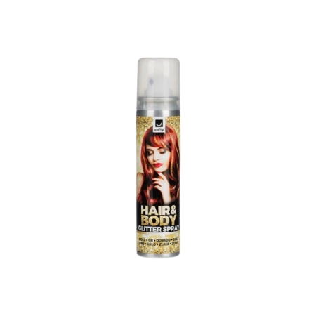 SPRAY BROKATOWY DO WŁOSÓW I CIAŁA ZŁOTY