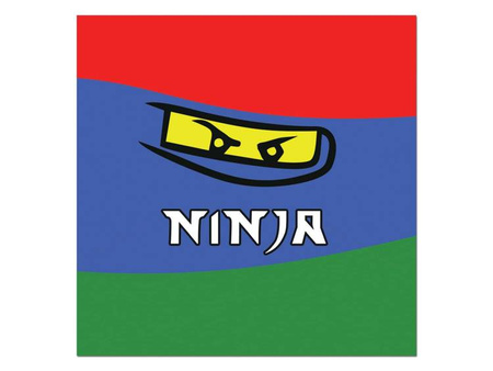SERWETKI LEGO NINJAGO 33CM 20 SZTUK