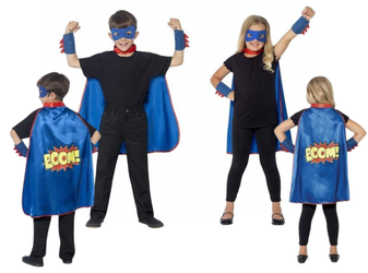 ZESTAW BOHATERA NIEBIESKI 3 EL.