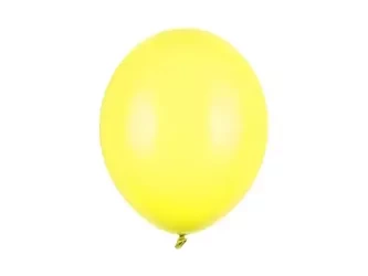BALONY STRONG 30 CM PASTEL CYTRYNA 10 SZT