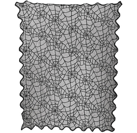 DEKORACYJNY OBRUS PAJĘCZYNA 100 X 75 CM