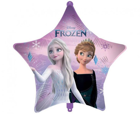 BALON FOLIOWY STAR FROZEN DISNEY 46 CM 1 SZT