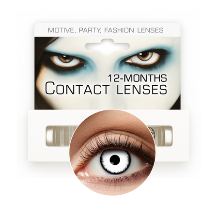 SOCZEWKI ROCZNE ANGELIC WHITE