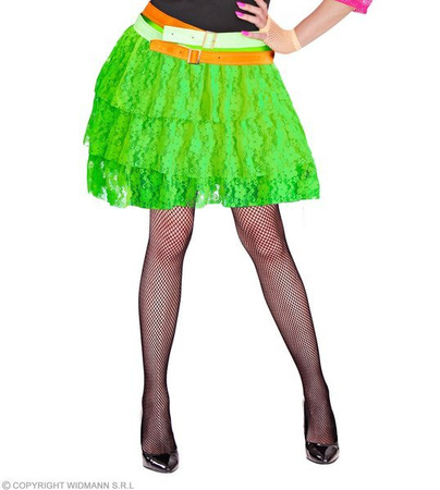 SPÓDNICZKA KORONKOWA ZIELONA
