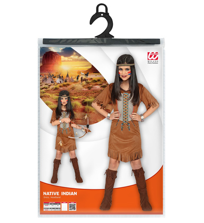 STRÓJ INDIANKA BRĄZOWY