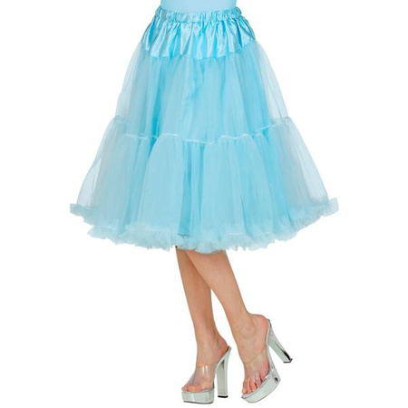 GONNA/SOTTOGONNA IN TULLE AZZURRA 65 cm