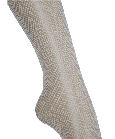 BIAŁE RAJSTOPY MAŁE OCZKA DLA DOROSŁYCH