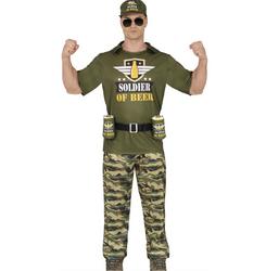 STRÓJ ŻOŁNIERZ PIWA DLA MĘŻCZYZN