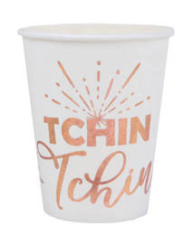 KUBECZKI PAPIEROWE BIAŁE TOAST 270 ML