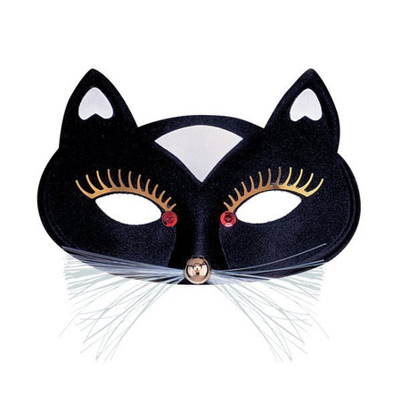 MASKA KOTA CZARNO-BIAŁA