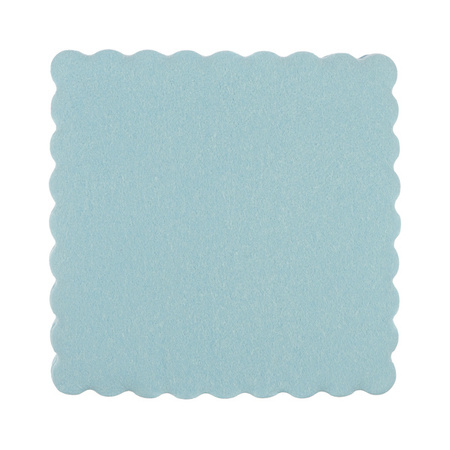 SERWETKI GASTRONOMICZNE NIEBIESKIE 15X15 CM 120 SZT.