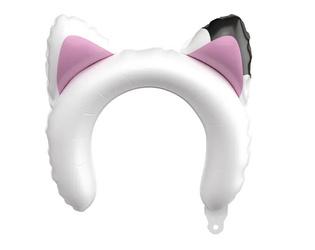 BALON FOLIOWY KOCIE USZY GABI 21 X 21 CM