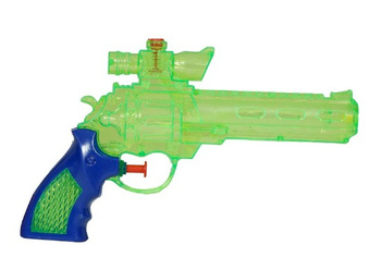 PISTOLET NA WODĘ 23 CM ZIELONY