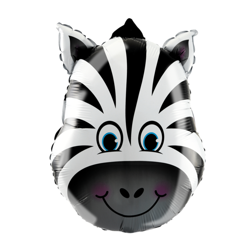 BALON FOLIOWY ZEBRA 44 x 64 CM