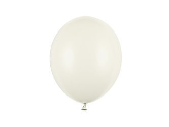 BALONY STRONG 27 CM JASNOKREMOWE PASTELOWE 10 SZT
