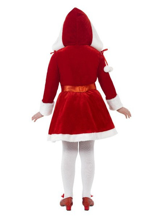 Little Miss Santa Costume, Red