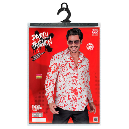 KOSZULA BIAŁA ZAKRWAWIONA 