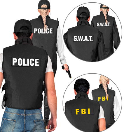 KAMIZELKA POLICE FBI SWAT 