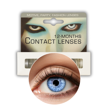 SOCZEWKI ROCZNE NATURALNE NIEBIESKIE A20