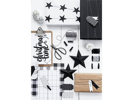 KLAMERKI DREWNIANE CZARNE 10 szt.