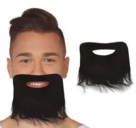 CZARNA BRODA Z WĄSAMI