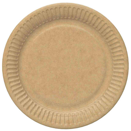 TALERZYKI PAPIEROWE EKOLOGICZNE 20 SZTUK 18 CM