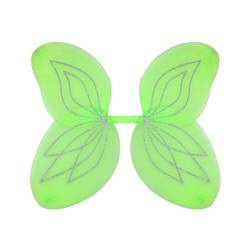 SKRZYDŁA ZIELONE BROKATOWE