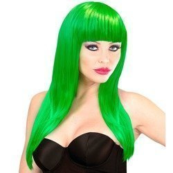 PERUKA ZIELONA Z GRZYWKĄ
