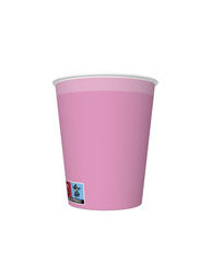 KUBECZKI PAPIEROWE RÓŻOWE 250 ML